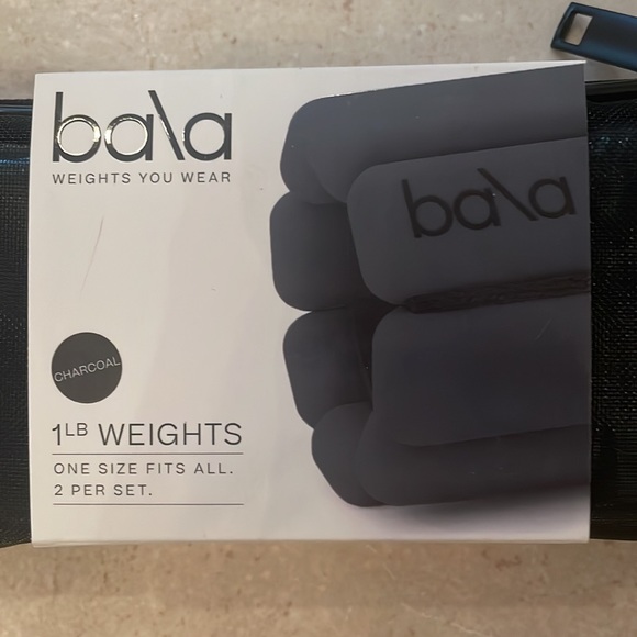 NWT 1lb charcoal Bala bangles weights - Picture 4 of 5